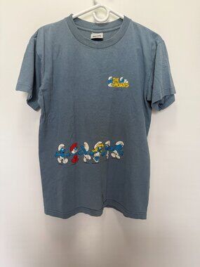 Vintage Stanley DeSantis The Smurfs T-Shirt 90s Size M